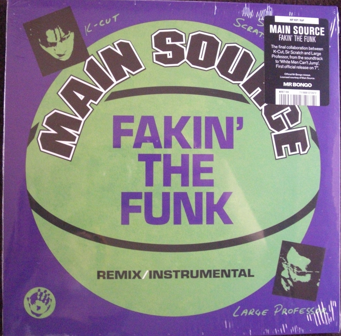 Main Source – Fakin' The Funk Vinyl, 7", Reissue