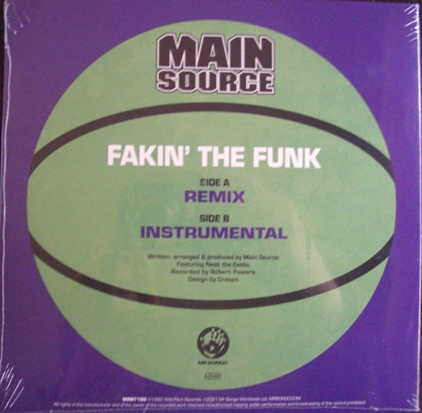 Main Source – Fakin' The Funk Vinyl, 7", Reissue