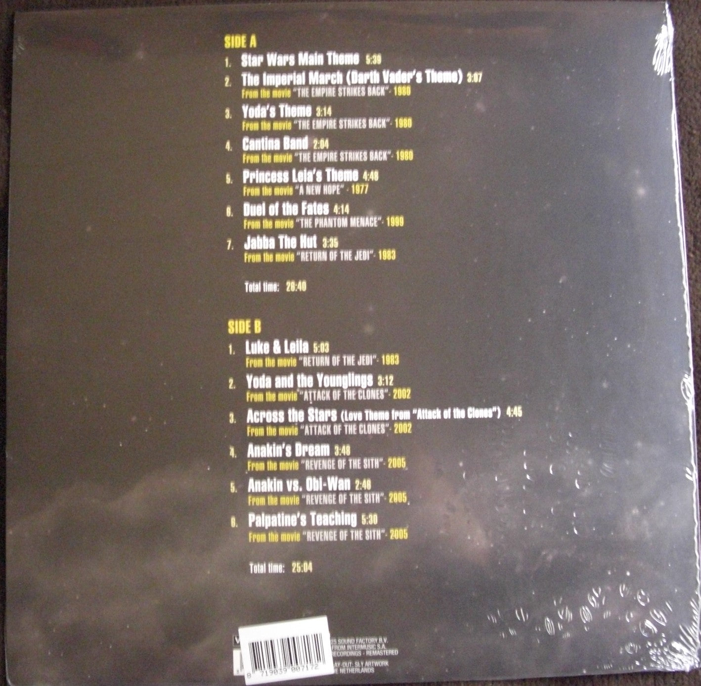 Global Stage Orchestra – Star Wars - The Themes Vinyl, LP, Compilation, Limited Edt clear