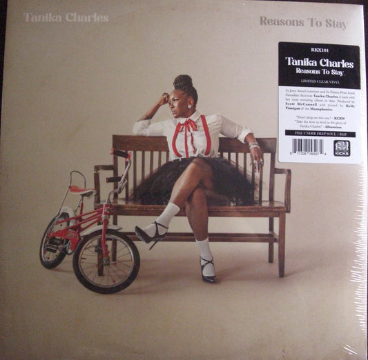 Tanika Charles – Reasons To Stay Vinyl, LP, Album, Limited Edt clear