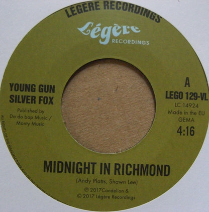 Young Gun Silver Fox ‎– Medianoche en Richmond/ Lenny Vinilo, 7"