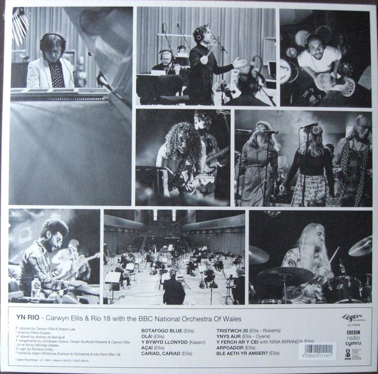 Carwyn Ellis &amp; Rio 18 With The BBC National Orchestra Of Wales – Yn Rio LP
