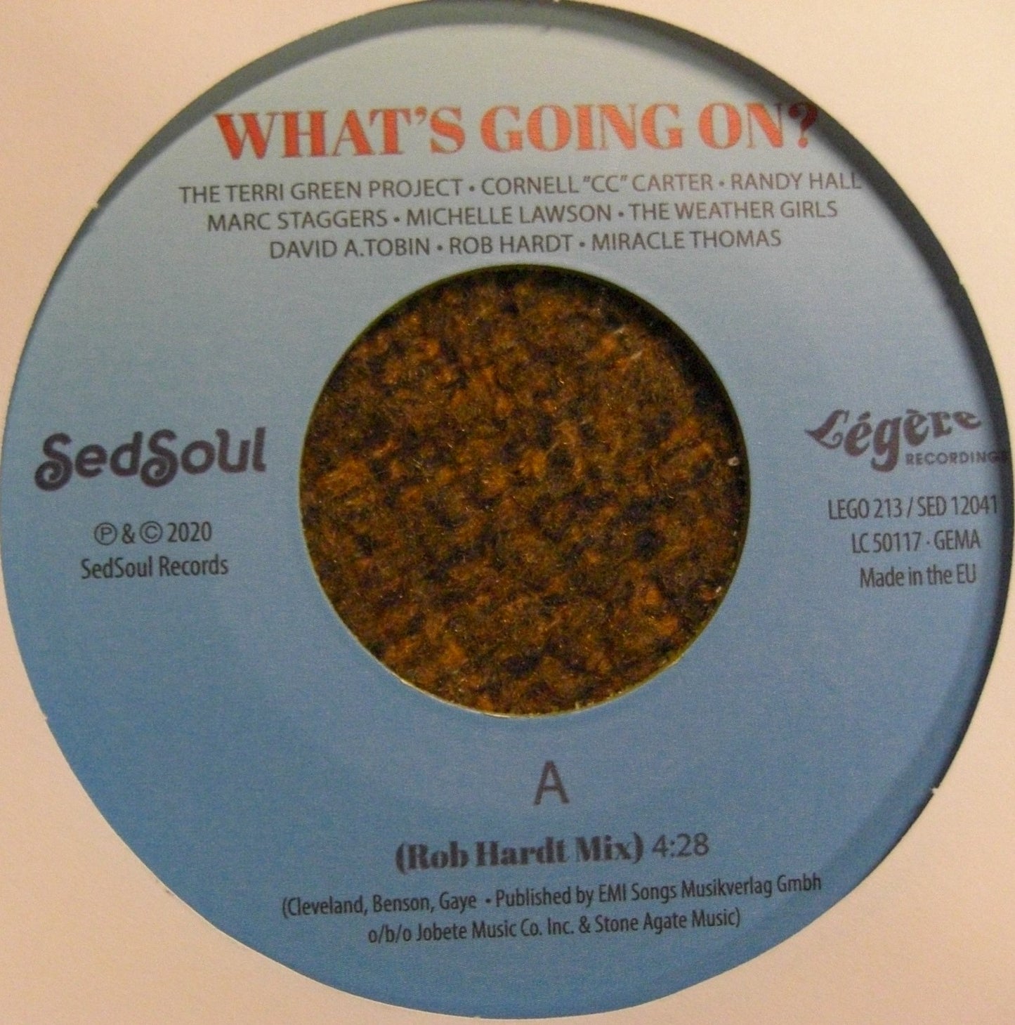 The Terri Green Project – What's Going On? Vinyl, 7", Single, Limited Edt