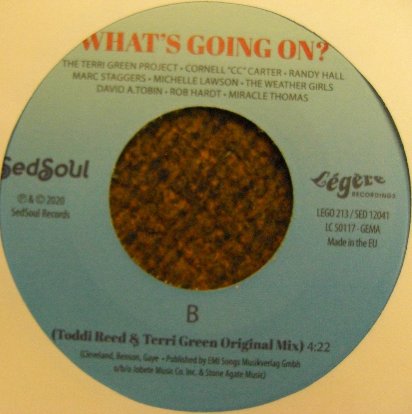 The Terri Green Project – What's Going On? Vinyl, 7", Single, Limited Edt
