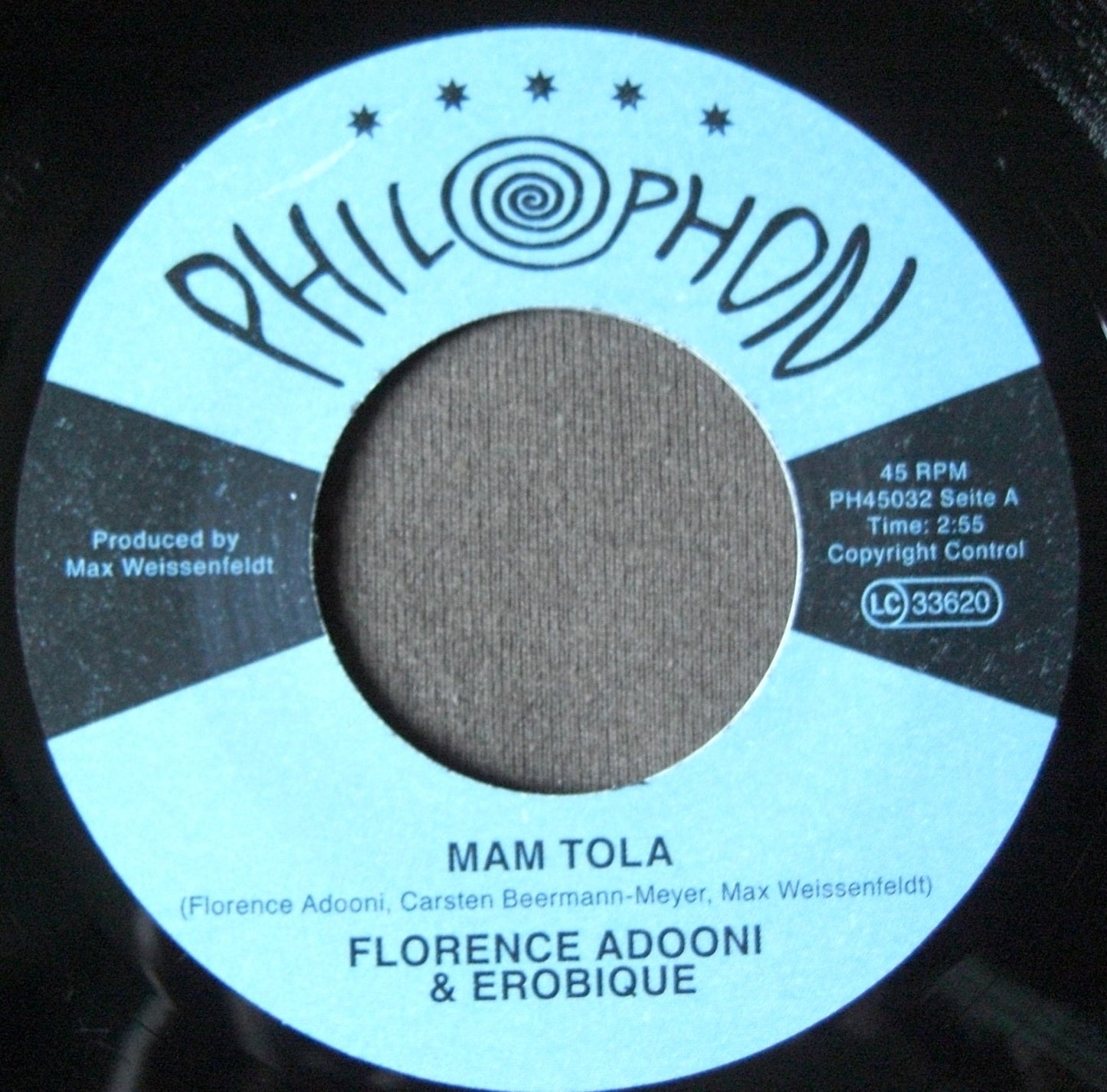 Florence Adooni &amp; Erobique – Mam Tola / Bach In Afrika 7"