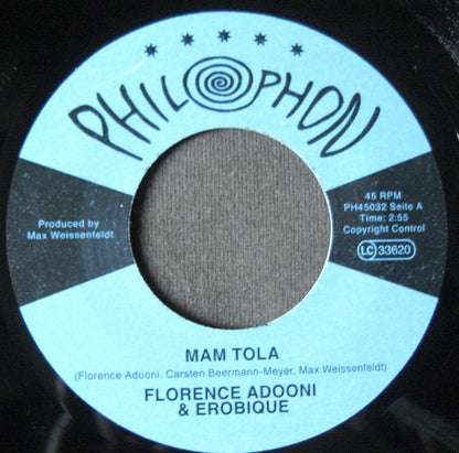 Florence Adooni &amp; Erobique – Mam Tola / Bach In Afrika 7"