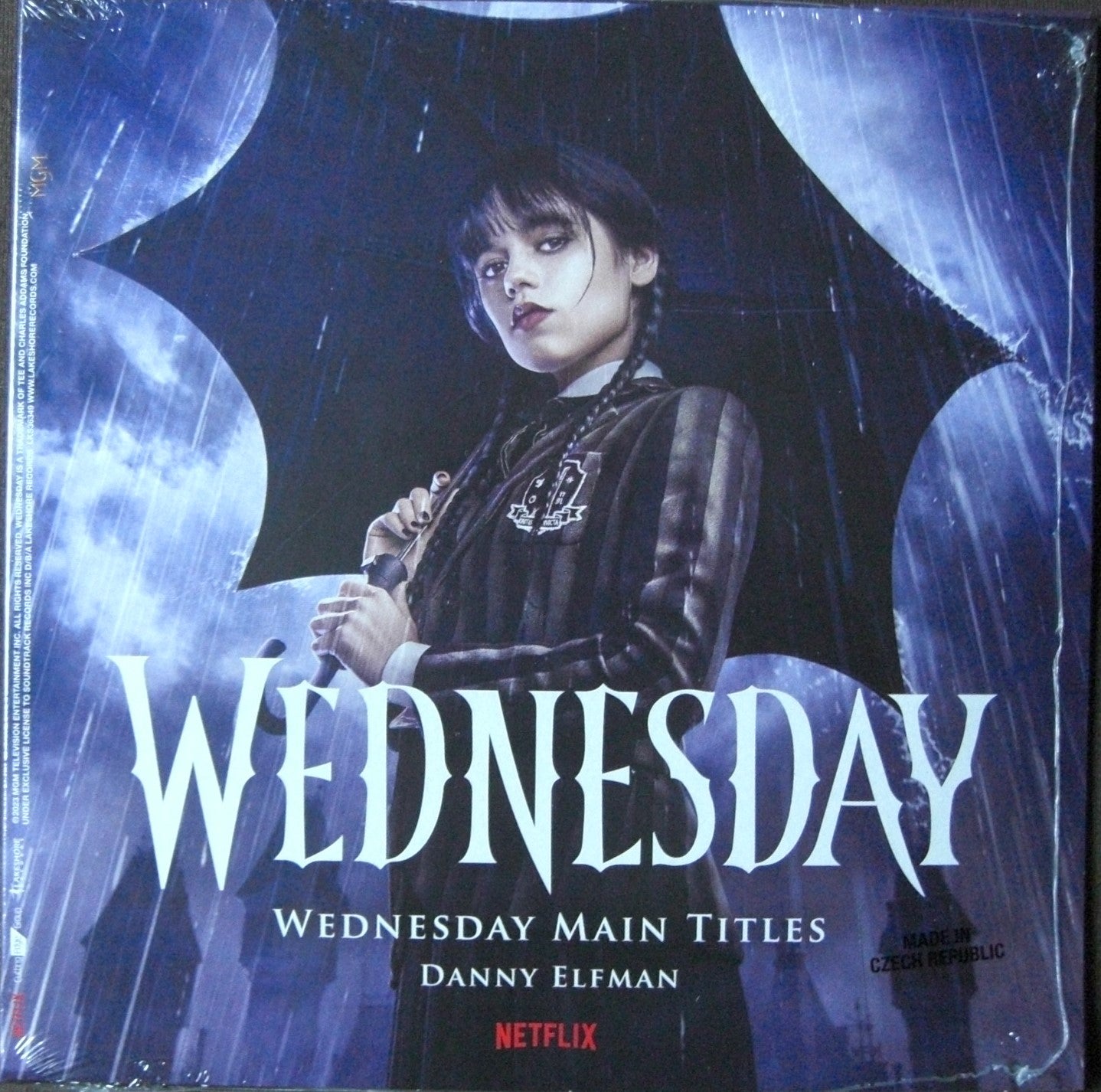 Wednesday Addams, Danny Elfman – Wednesday Paint It Black 7"