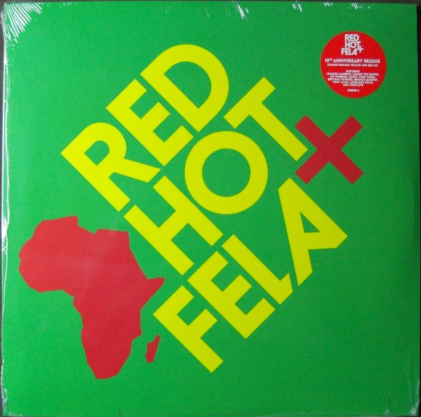 Various - Red Hot + Fela 2x Vinyl, LP Compilation yellow/ red