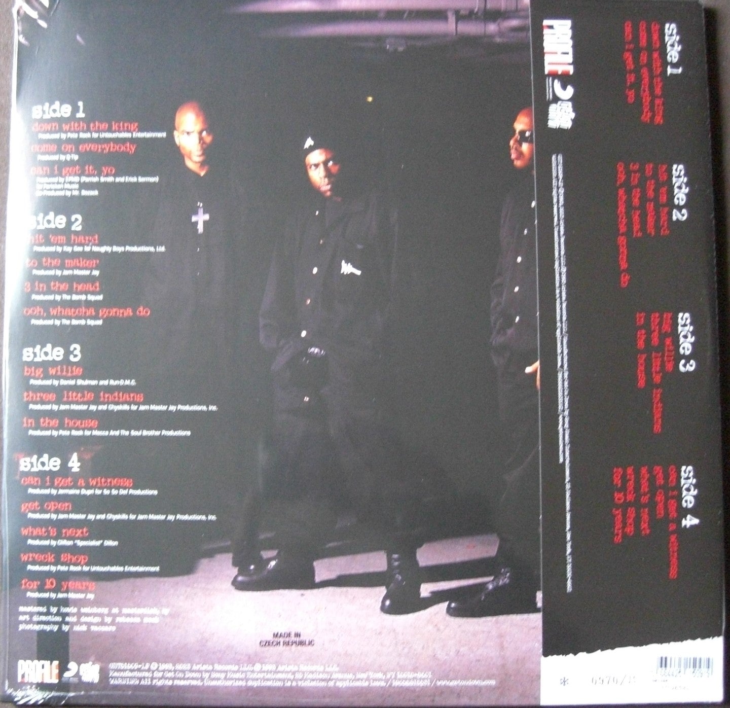 Run-DMC – Down With The King 2x Vinyl, LP Album black+red/ white