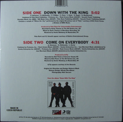Run-DMC – Down With The King / Come On Everybody 7"