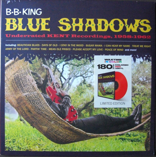 BB King – Blue Shadows - Underrated KENT Recordings, 1958-1962 Vinyl, LP, Compilation, Limited Edt red