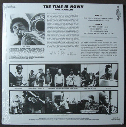 Phil Ranelin – ¡Ahora es el momento! Vinilo, LP, álbum