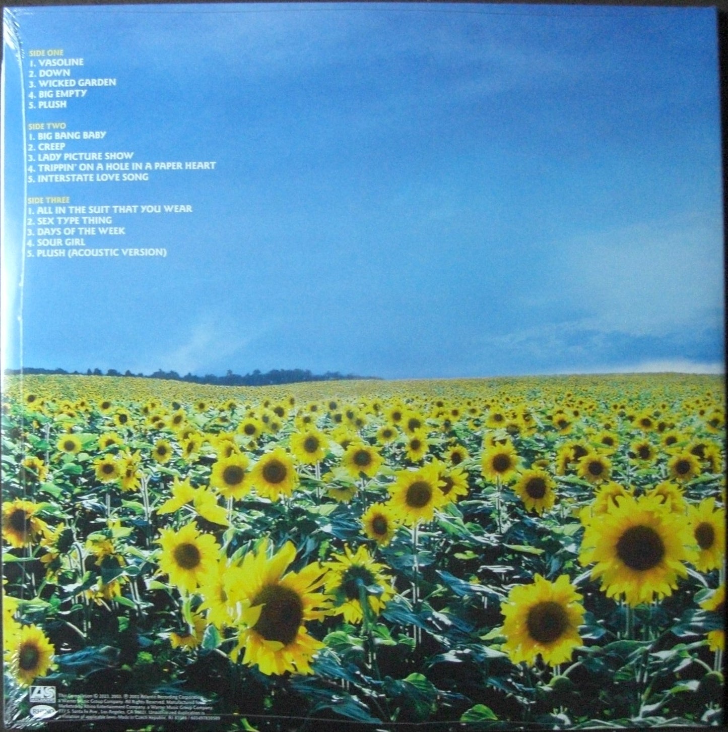 Stone Temple Pilots – Thank You 2x LP Vinyl Compilation