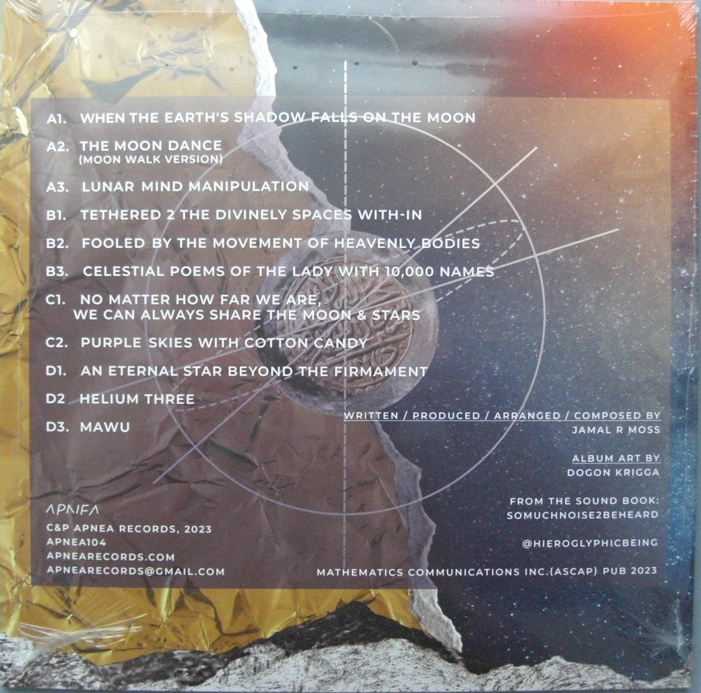 Hieroglyphic Being – The Moon Dance 2x Vinyl, LP, Album
