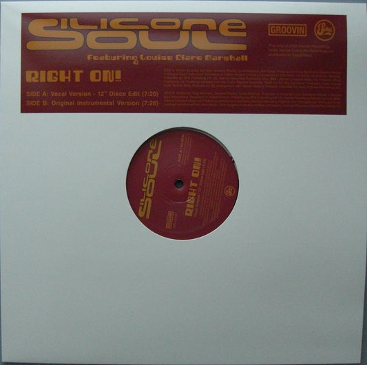 Silicone Soul – Right On! Vinyl, 12" Single