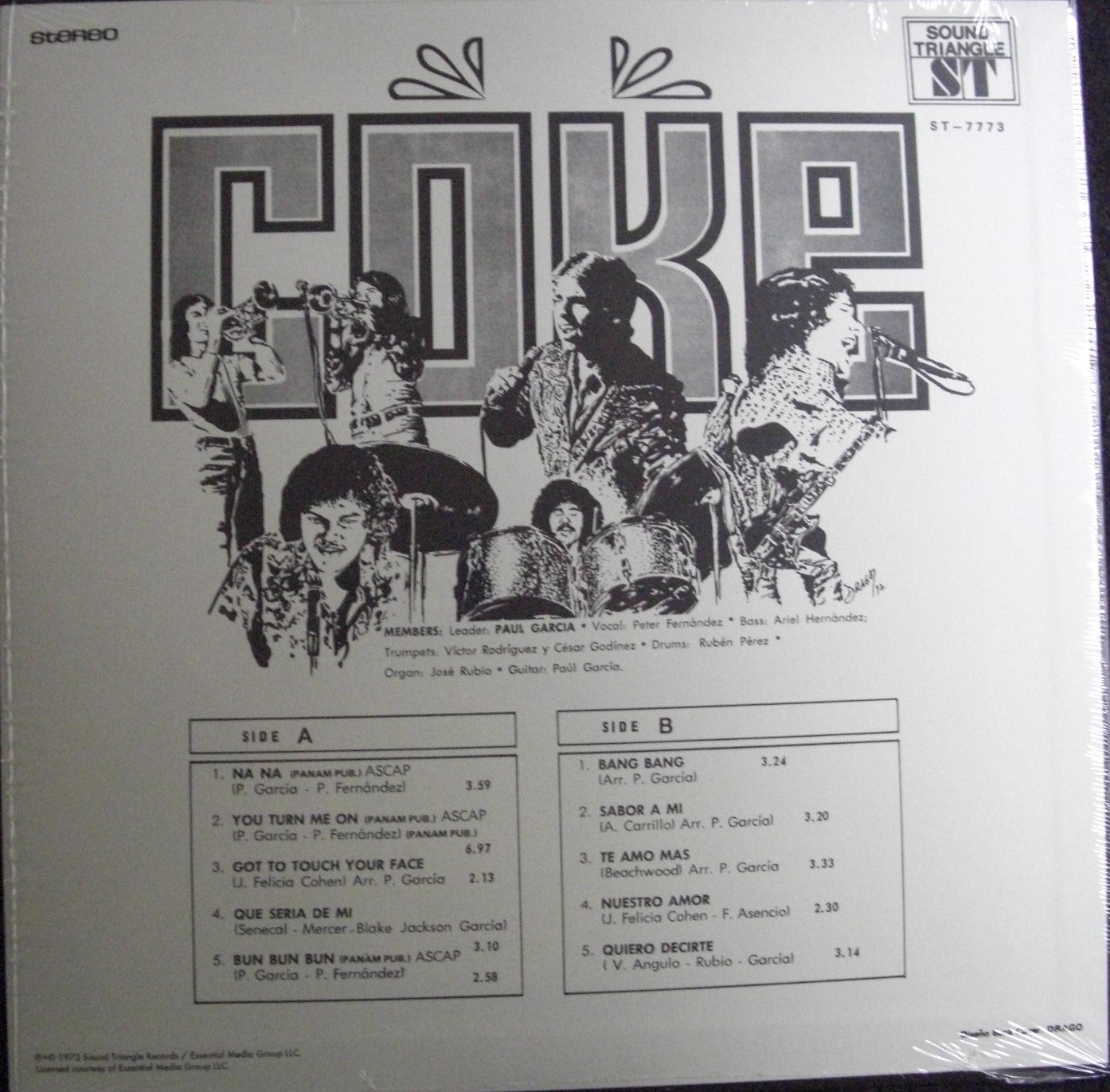Coke – Coke Vinyl, LP, Album, Reissue
