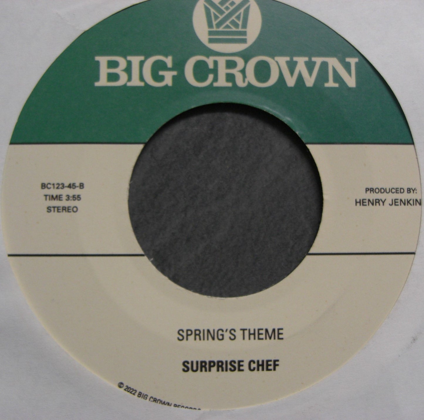 Surprise Chef – Velodrome/ Spring's Theme Vinyl, 7"