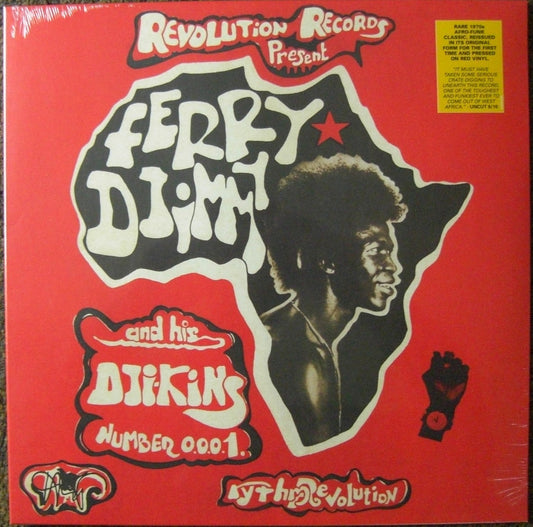 Ferry Djimmy & His Dji-Kins – Rhythm Revolution LP Vinyl Album red
