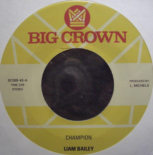 Liam Bailey – Champion / Please Love Me Again Vinyl, 7"