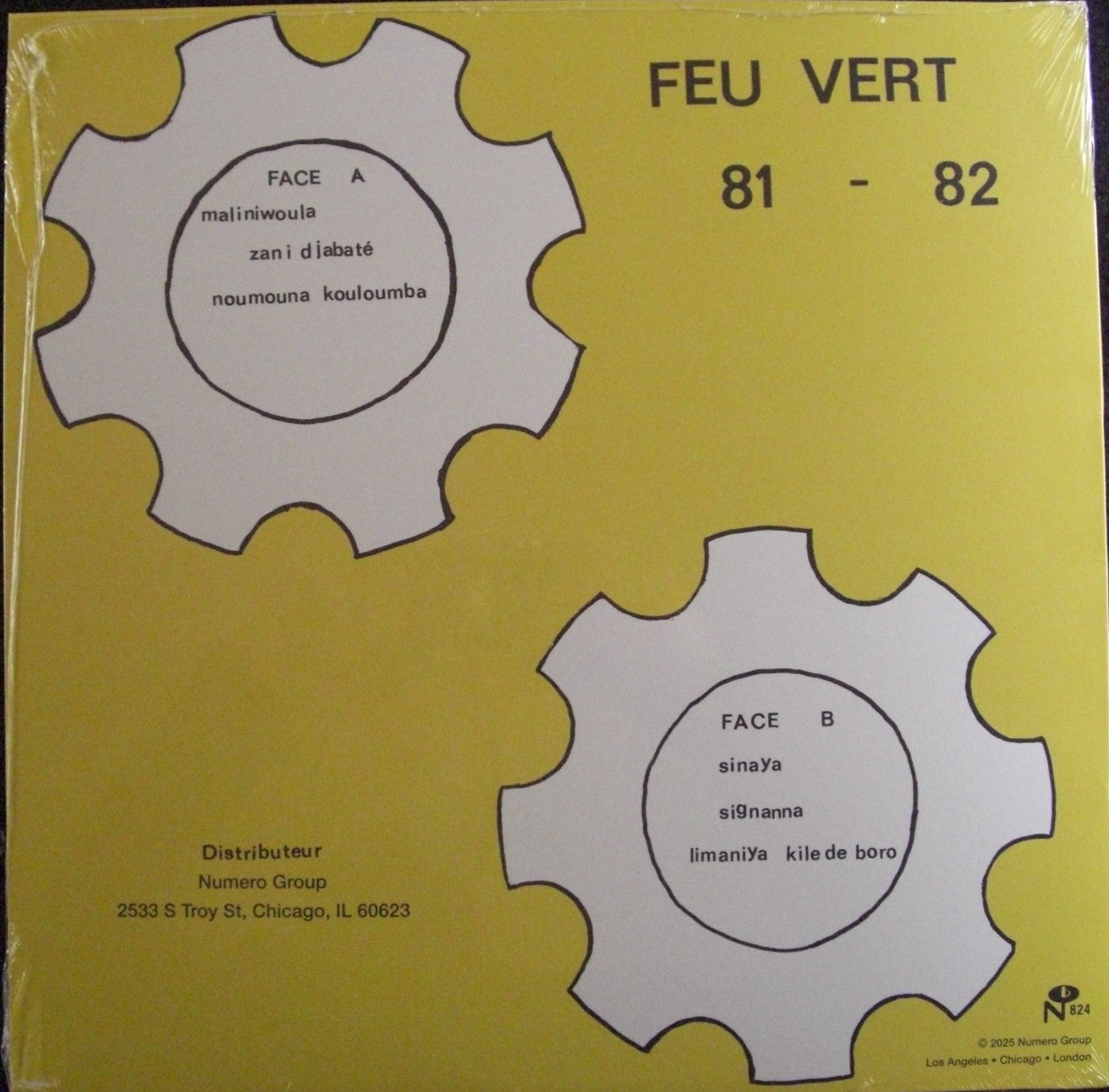 Super Djata Band De Bamako – Autenthique Vol 2 Feu Vert 81-82 Vinyl, LP, Reissue