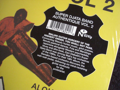 Super Djata Band De Bamako – Autenthique Vol 2 Feu Vert 81-82 Vinyl, LP, Reissue