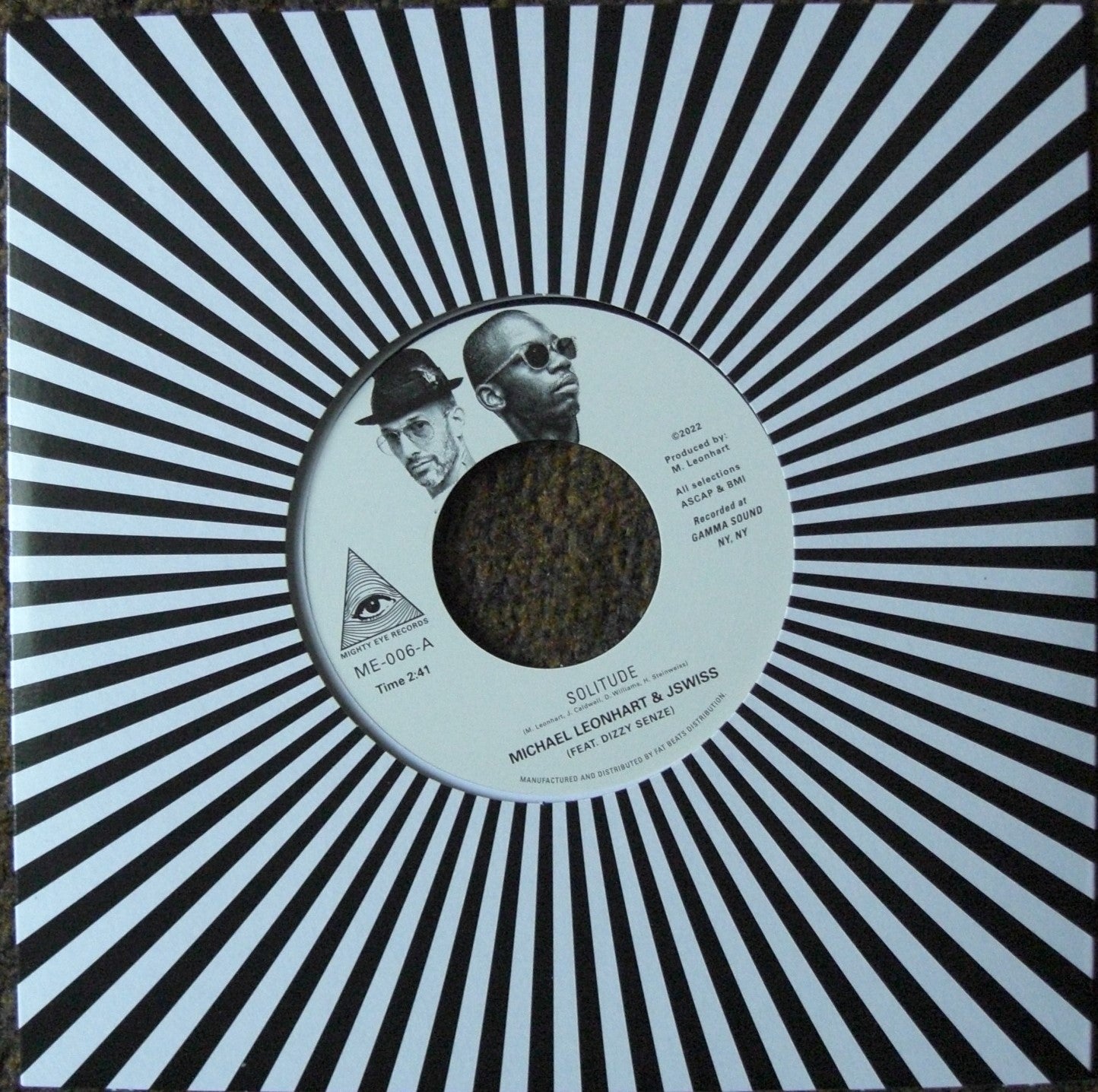 Michael Leonhart, JSWISS, Dizzy Senze – Solitude 7"