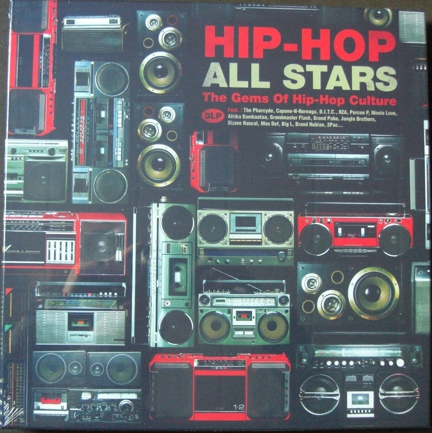 Hip Hop All Stars : The Gems Of Hip Hop Culture 3x Vinyl LP Compilation