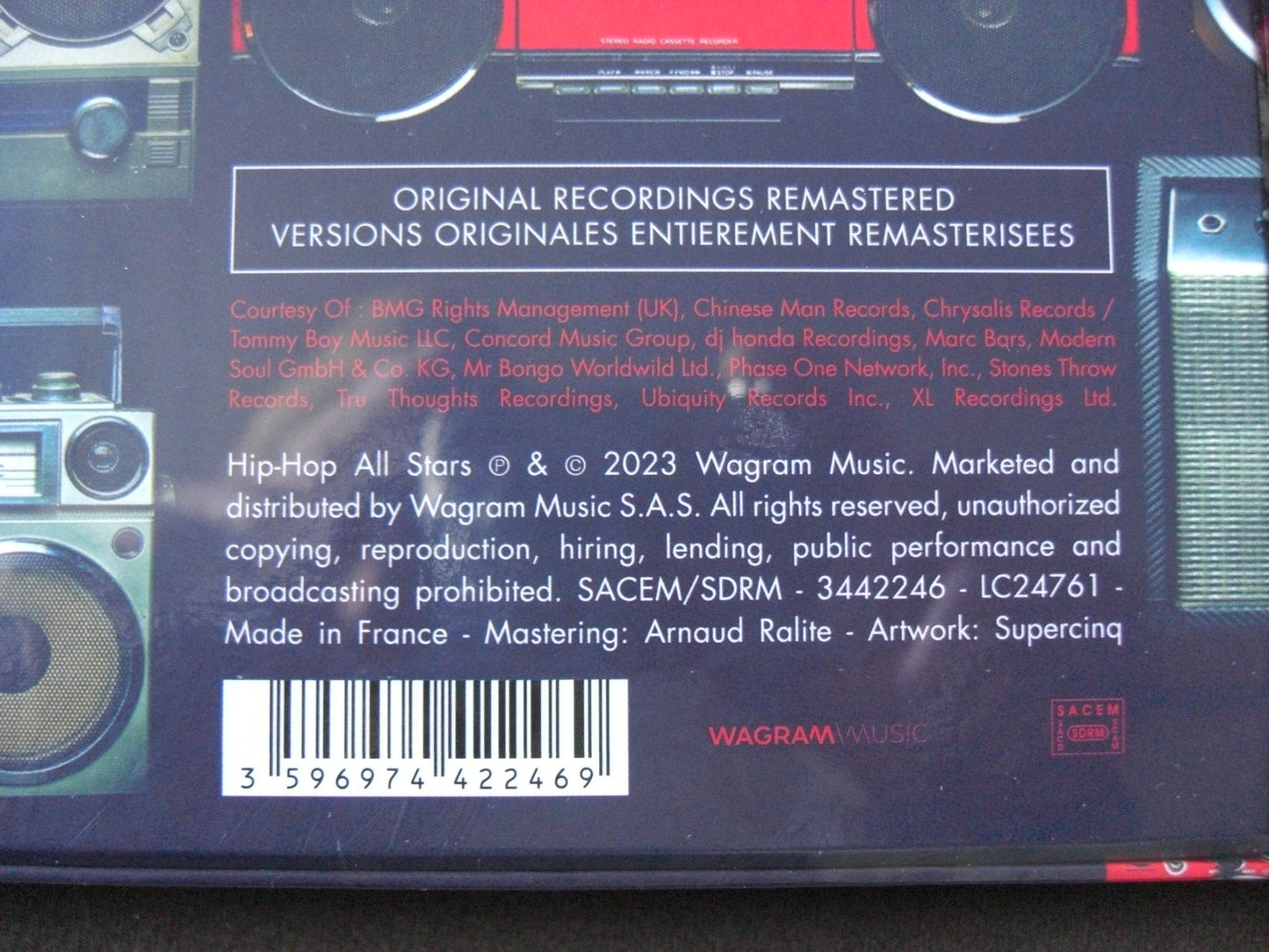Hip Hop All Stars : The Gems Of Hip Hop Culture 3x Vinyl LP Compilation