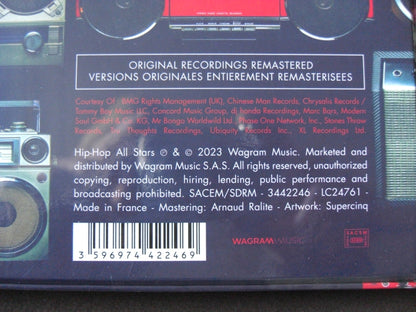 Hip Hop All Stars : The Gems Of Hip Hop Culture 3x Vinyl LP Compilation