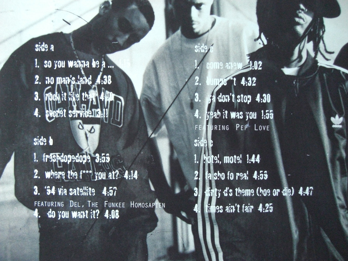 Souls Of Mischief – No Man's Land 2x Vinyl, LP, Album UK 1995