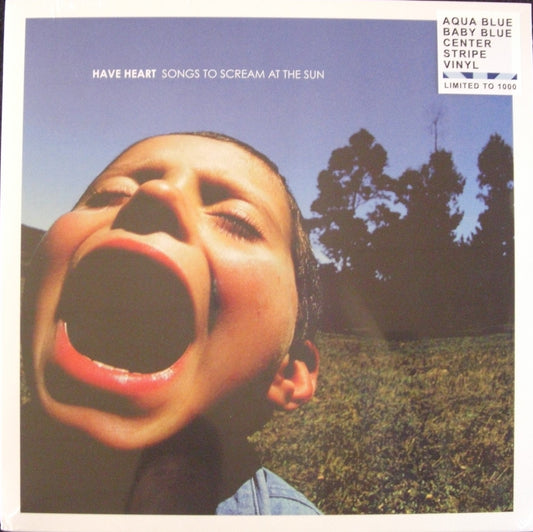 Have Heart – Songs To Scream At The Sun Vinyl, LP, Album, Reissue, Aqua/ Baby blue