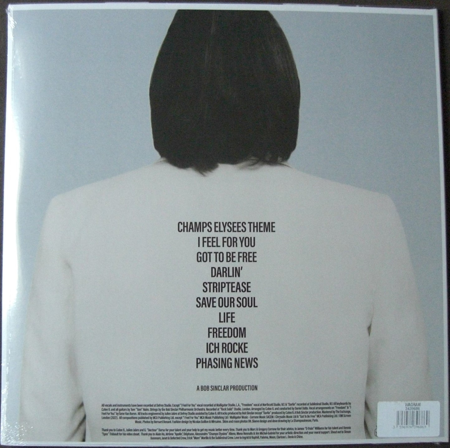 Bob Sinclar – Champs Elysées 2x Vinilo, Álbum LP