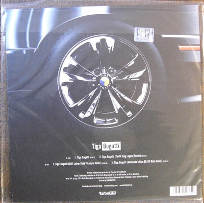 Tiga - Vinilo Bugatti, sencillo de 12 "