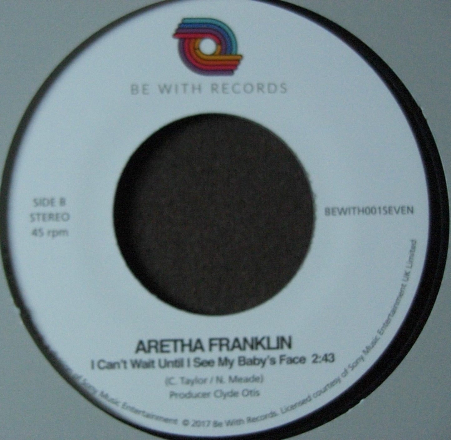 Aretha Franklin – One Step Ahead / I Can't Wait Until I See 7"