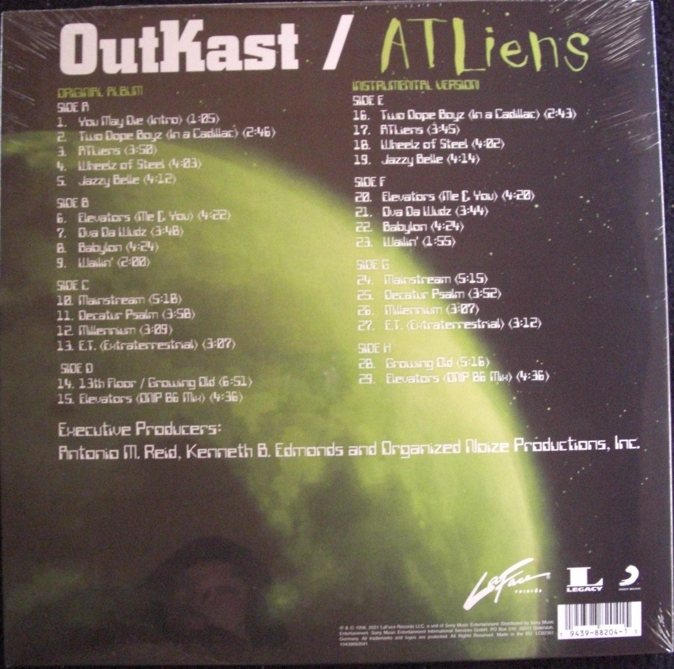 OutKast – ATLiens (25th Anniversary) 4x Vinyl, LP, Album, Deluxe Edt, Reissue