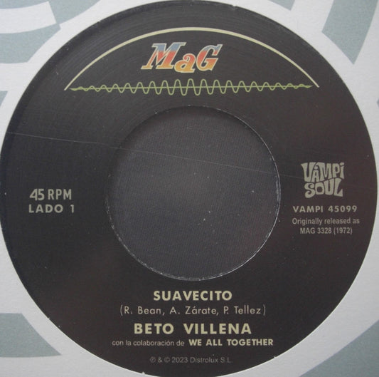 Beto Villena with We All Together / Black Sugar – Suavecito / Viajecito Vinyl, 7"