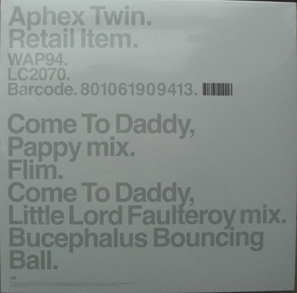 Aphex Twin – Come To Daddy Vinyl, 12" EP