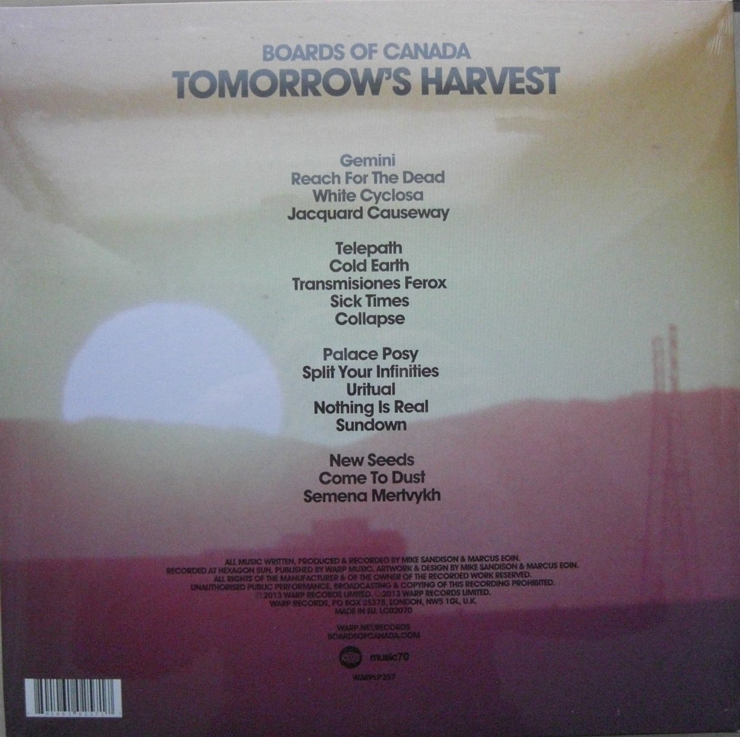Boards Of Canada – Tomorrow's Harvest 2x Vinyl, LP, Album