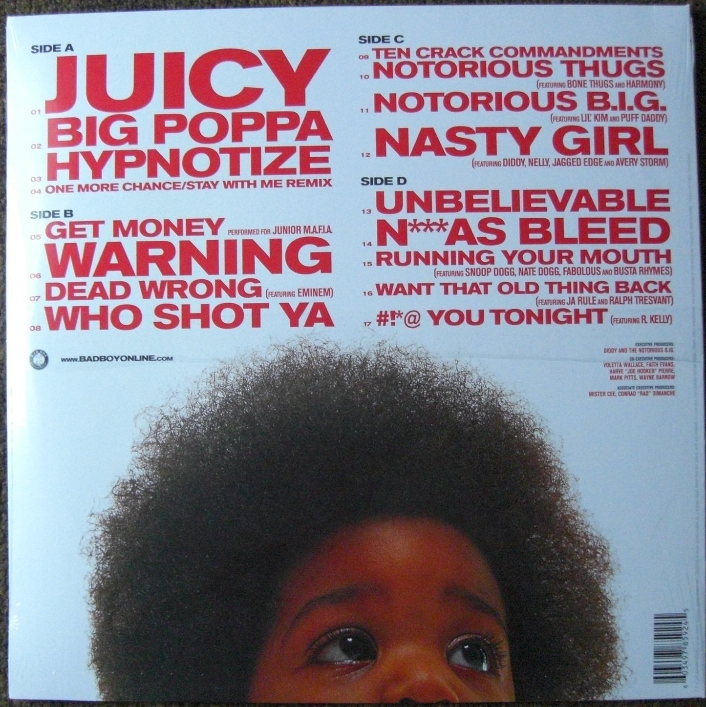 The Notorious B.I.G. – Greatest Hits 2 x Vinyl, LP Compilation