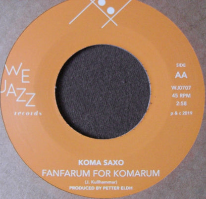 Koma Saxo – Port Koma / Fanfarum For Komarum Vinyl, 7"