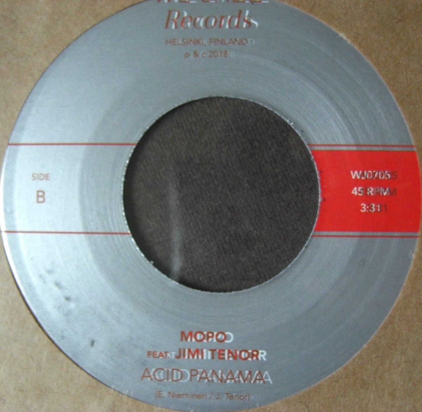 Mopo, Jimi Tenor – Riisto / Acid Panama Vinilo, 7"