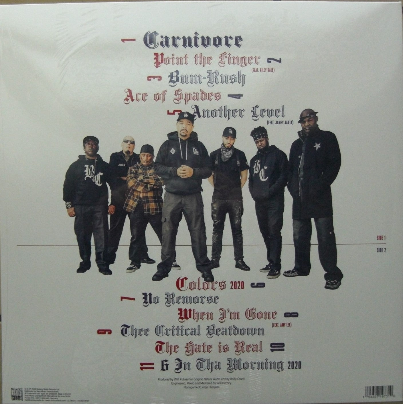 Body Count - Carnivore Vinilo, LP, Álbum