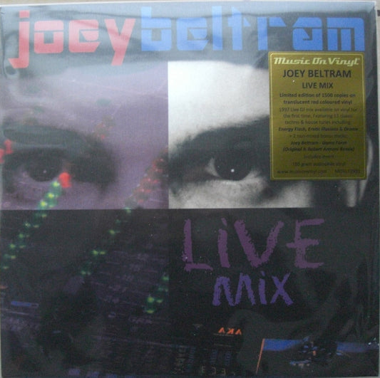 Joey Beltram – Live Mix Vinyl, LP, Compilation Limited Edt red