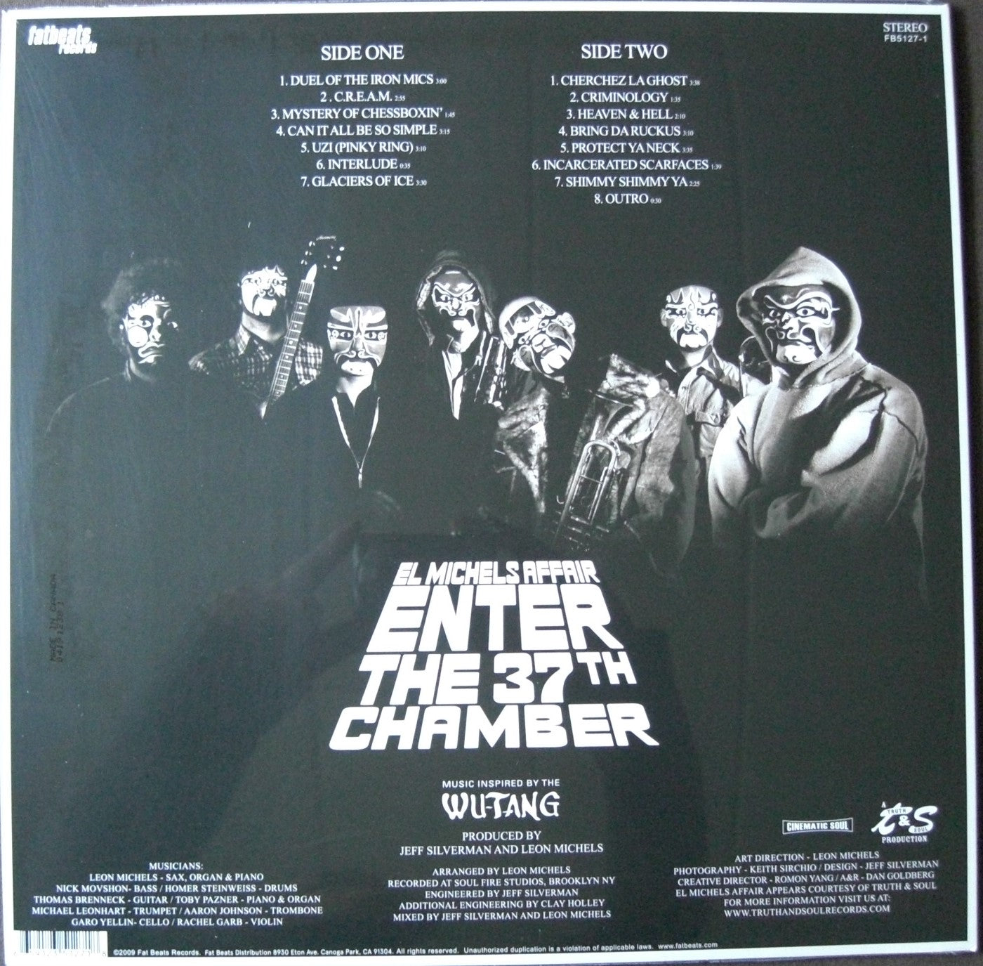 El Michels Affair – Enter The 37th Chamber Vinyl, LP, Album black