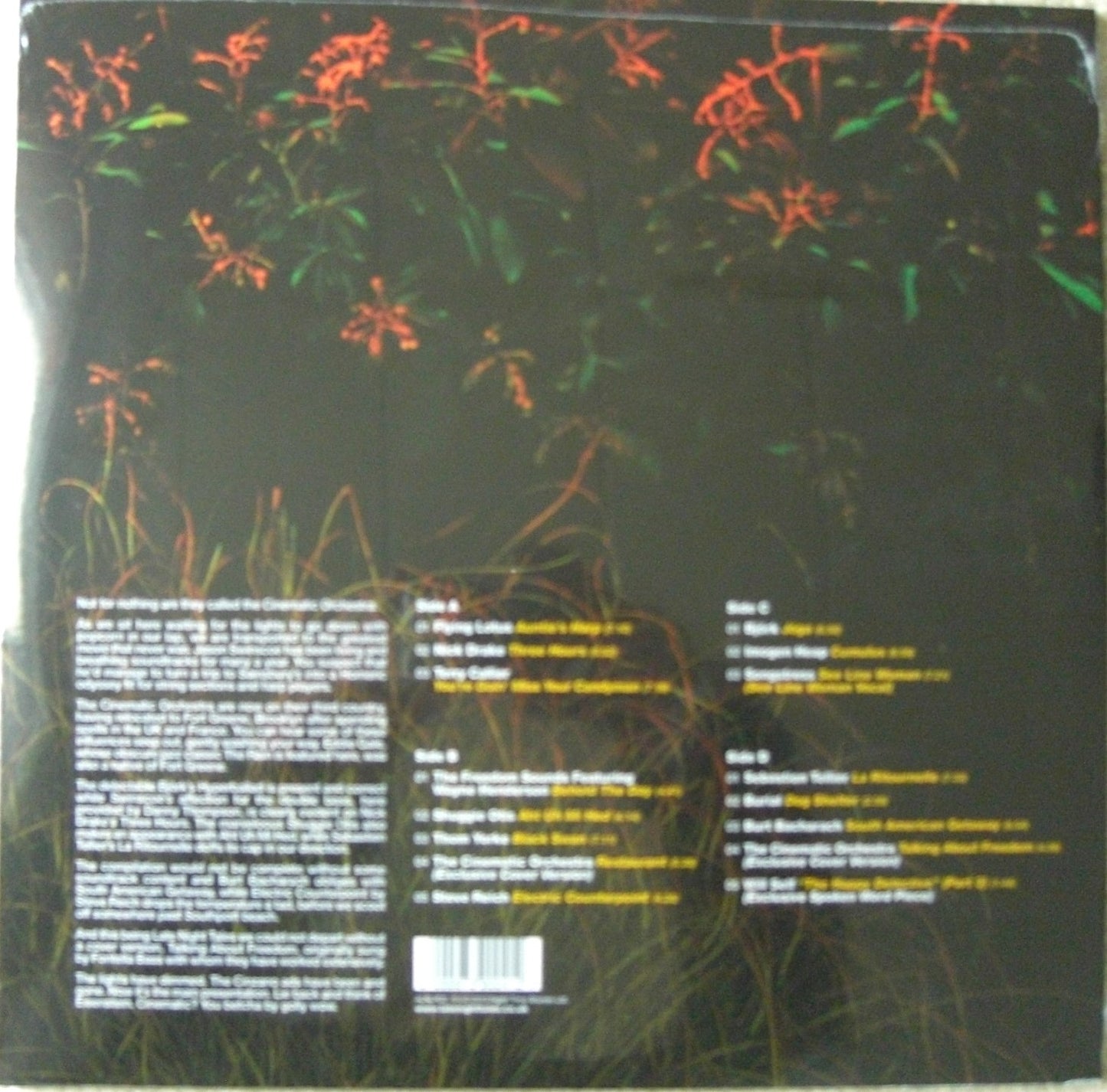 The Cinematic Orchestra – LateNightTales 2x vinilo, compilación LP