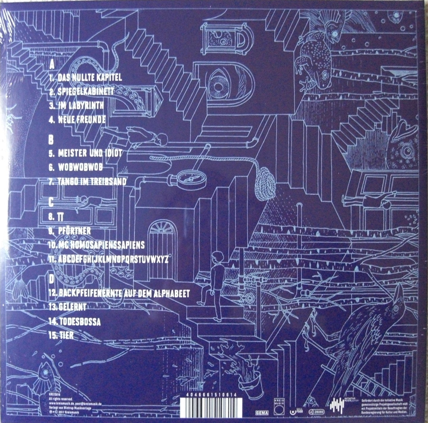 Käptn Peng & Die Tentakel Von Delphi – Das Nullte Kapitel 2x LP Album
