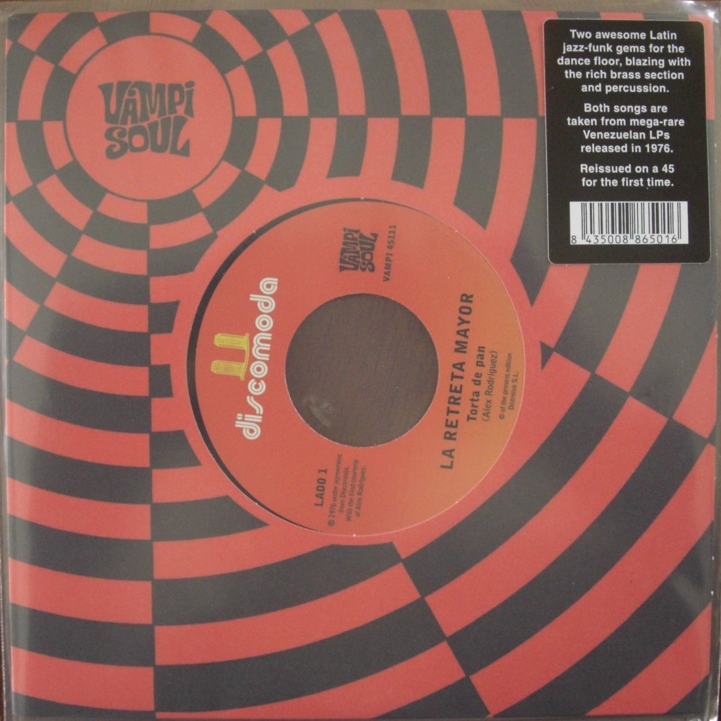La Retreta Mayor, Pablo Schneider – Torta De Pan / La Venganza Vinyl, 7"