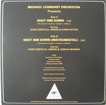 Michael Leonhart Orchestra – Shut Him Down Vinyl, 7"