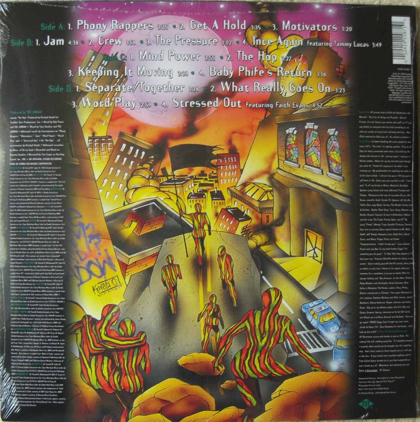 A Tribe Called Quest – Beats, Rhymes And Life 2 x Vinyl, LP Album