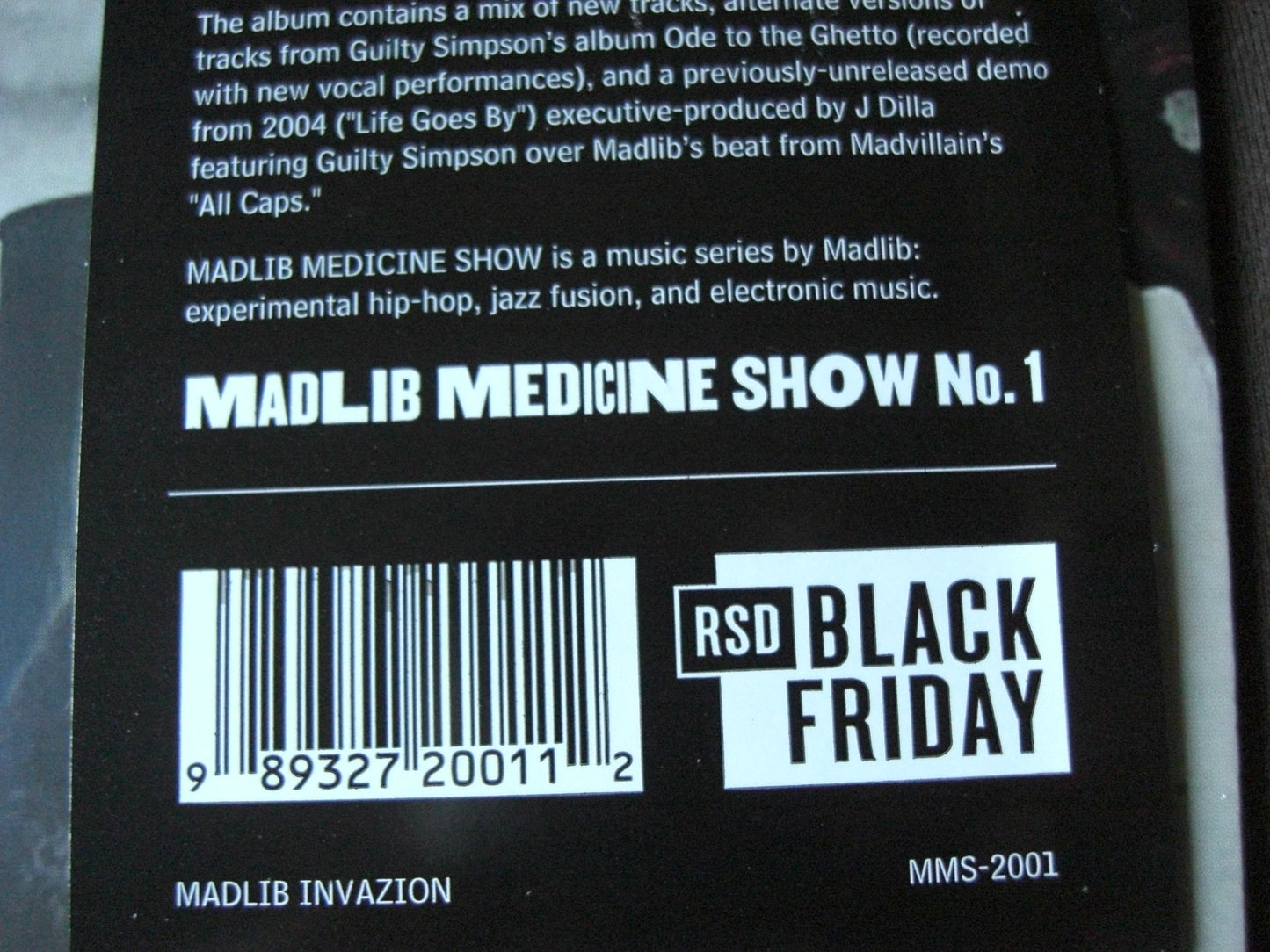 Madlib Feat. Guilty Simpson – Before The Verdict 2x Vinyl, LP Album RSD 2024